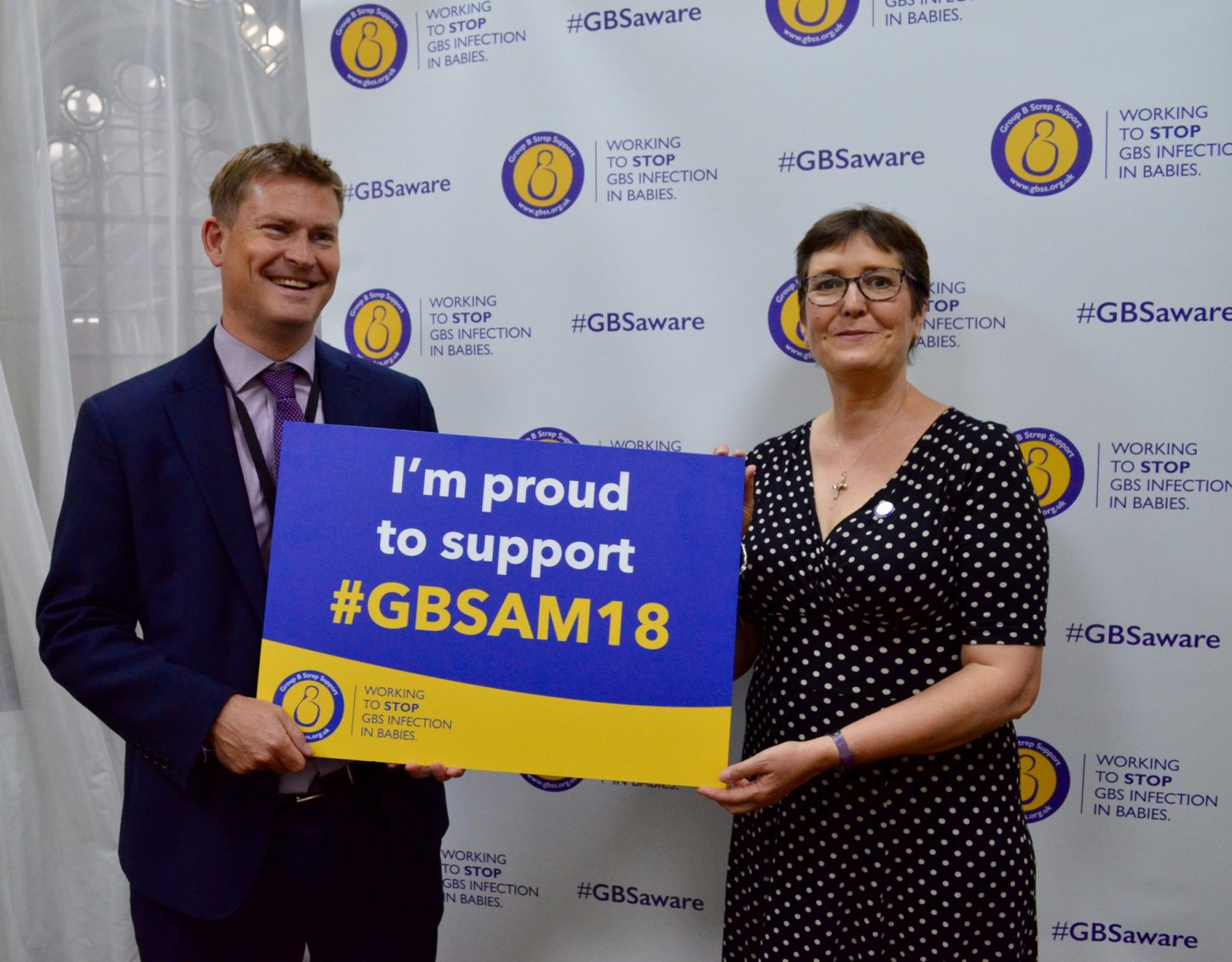 Justin is proud to support #GBSAM18