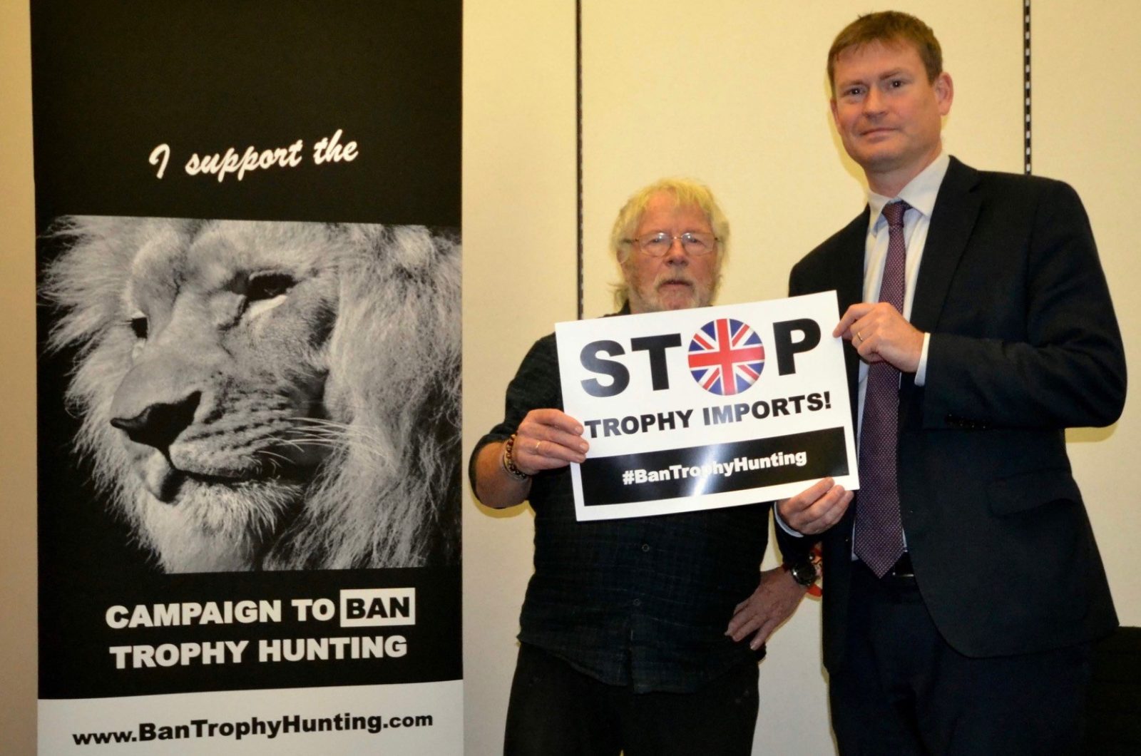 Justin stands against trophy hunting
