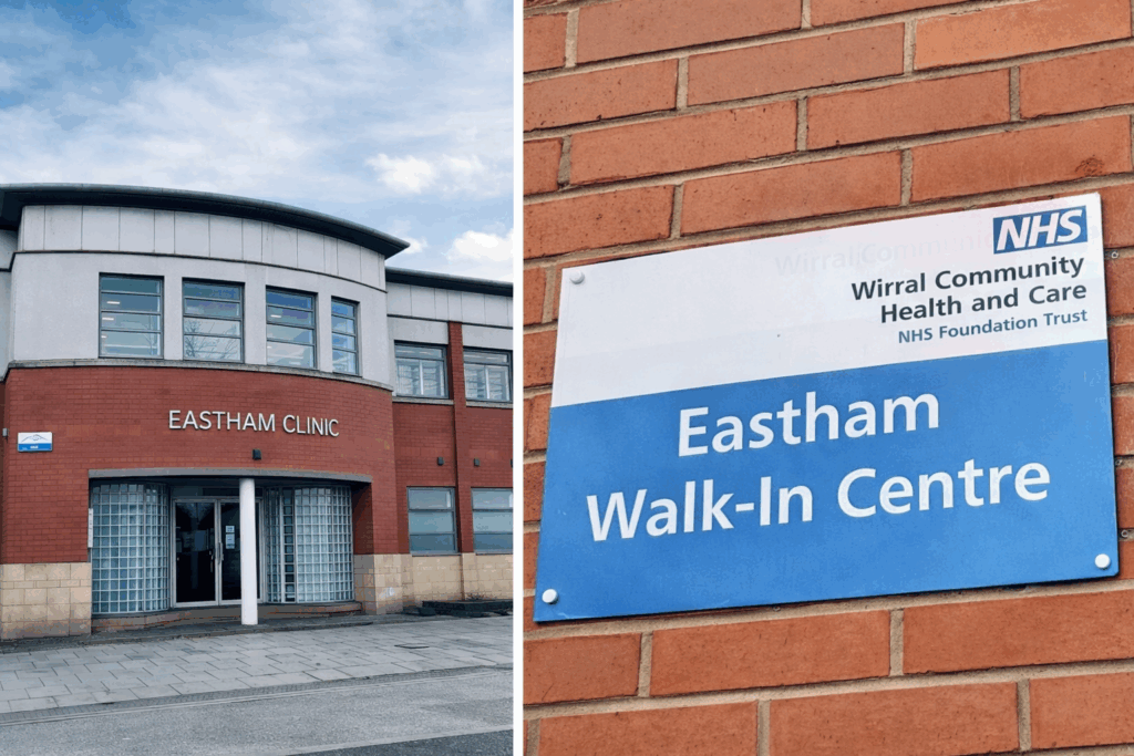 Eastham Clinic and Walk-In Centre.