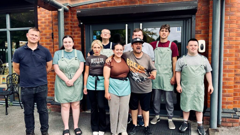 Justin Madders MP visited Autism Together in Bromborough Pool.